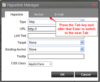 Hyperlink Manager